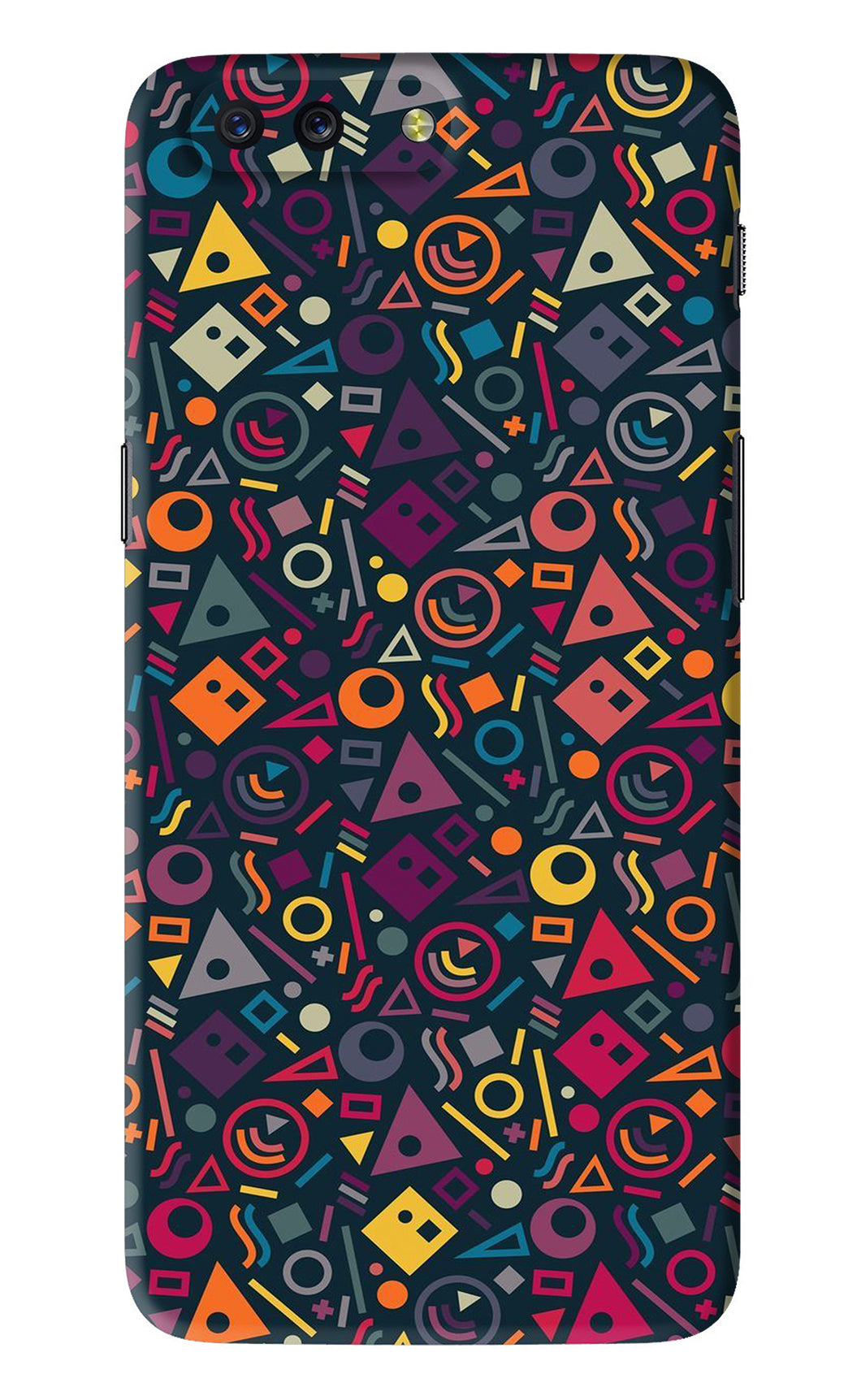 Geometric Abstract OnePlus 5 Back Skin Wrap