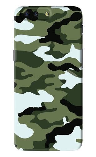 Camouflage 1 OnePlus 5 Back Skin Wrap