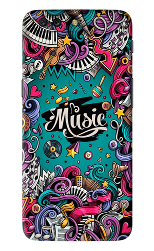 Music Graffiti OnePlus 5 Back Skin Wrap