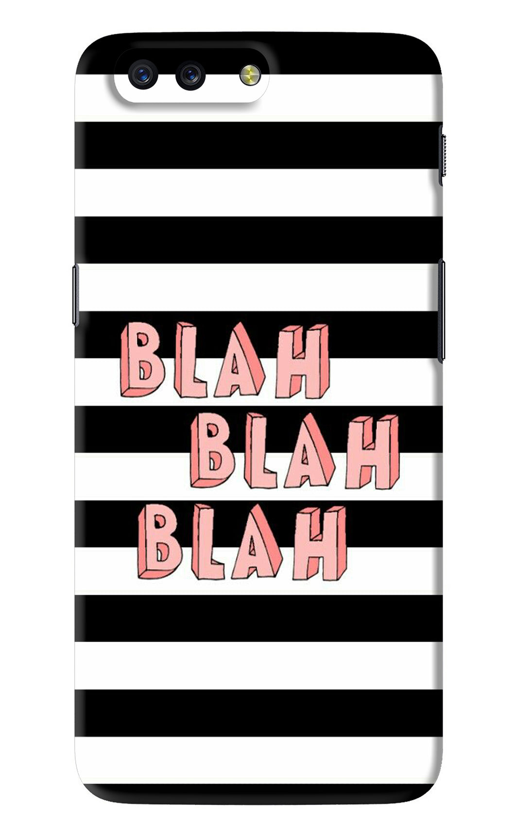 Blah Blah Blah OnePlus 5 Back Skin Wrap