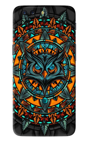 Angry Owl Art OnePlus 5 Back Skin Wrap