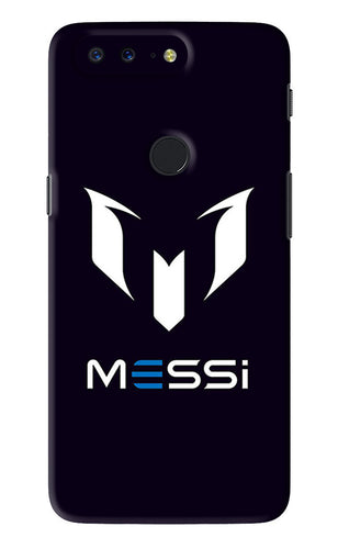Messi Logo OnePlus 5T Back Skin Wrap