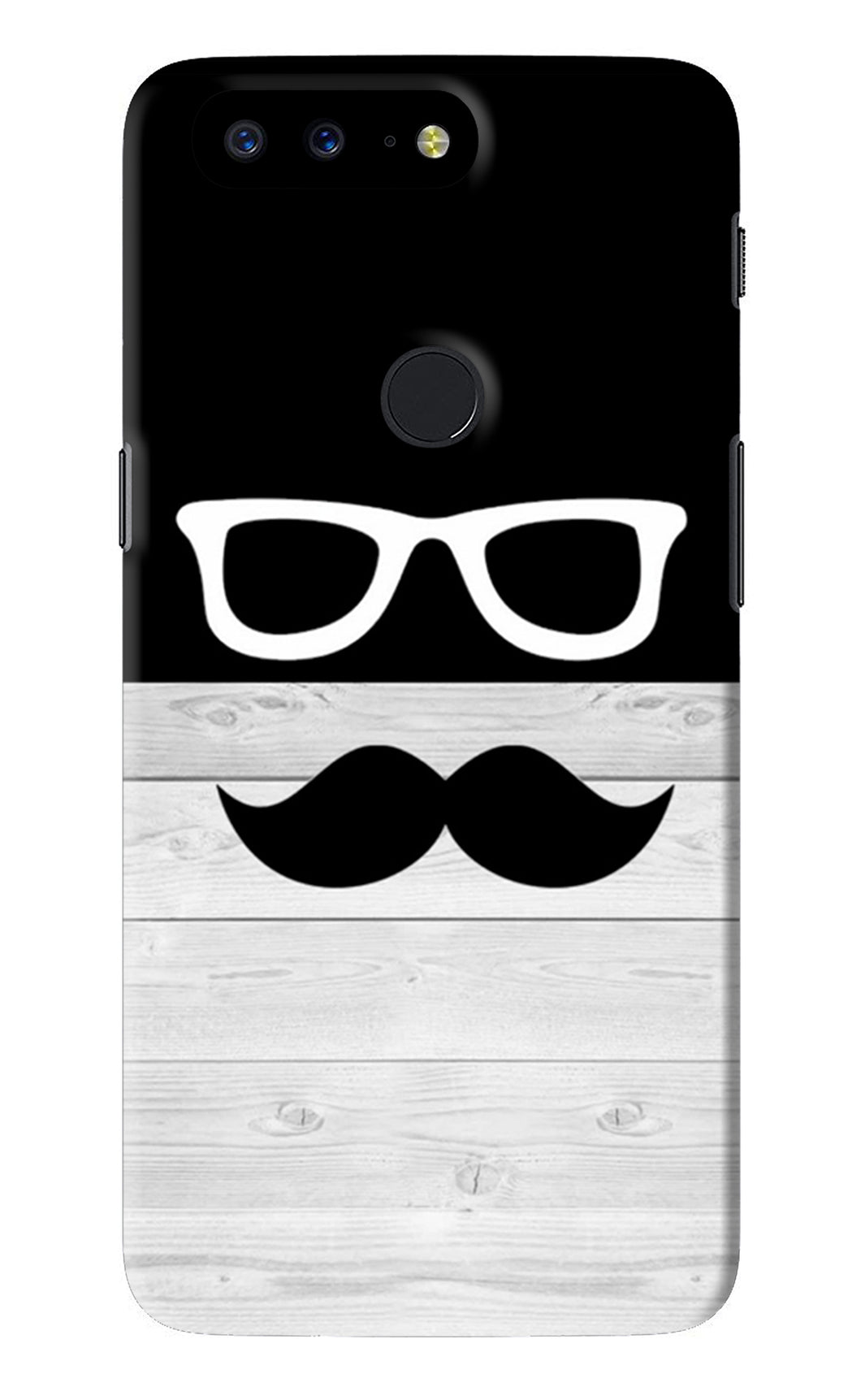 Mustache OnePlus 5T Back Skin Wrap
