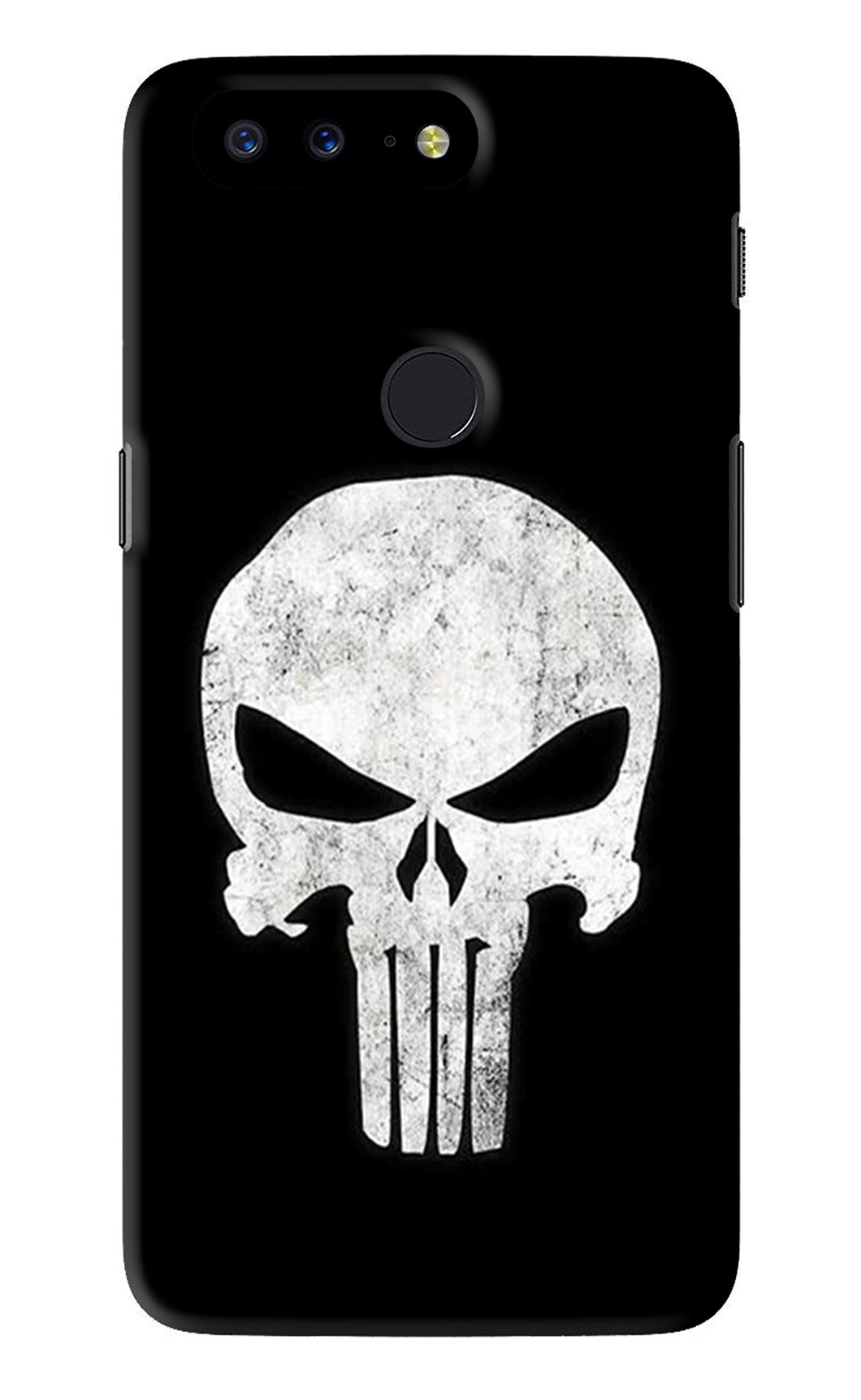 Punisher Skull OnePlus 5T Back Skin Wrap