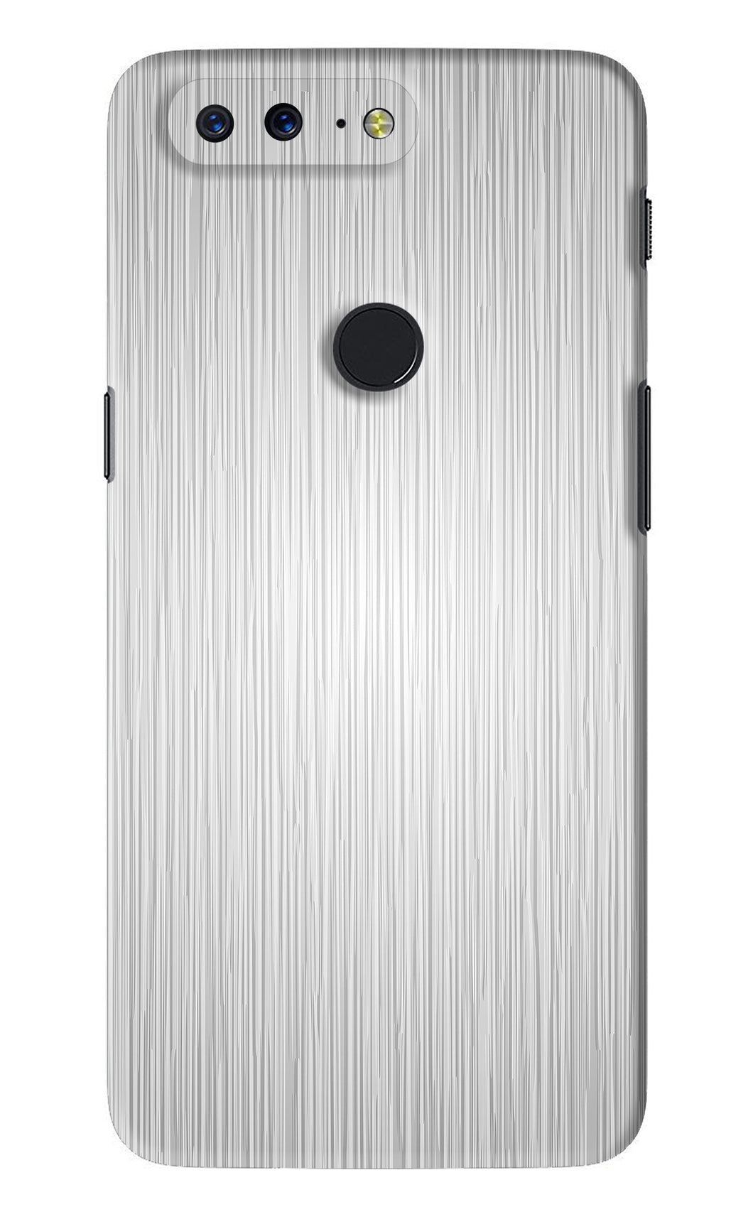 Wooden Grey Texture OnePlus 5T Back Skin Wrap