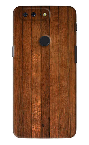 Wooden Artwork Bands OnePlus 5T Back Skin Wrap