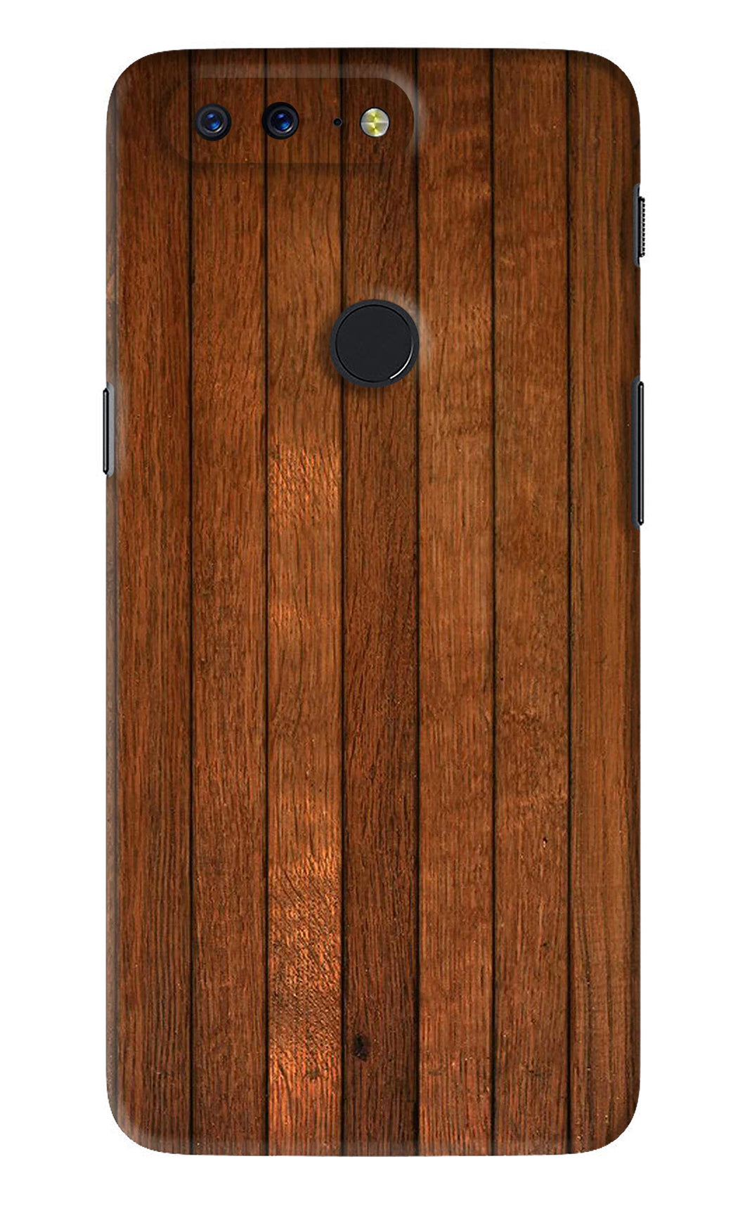 Wooden Artwork Bands OnePlus 5T Back Skin Wrap
