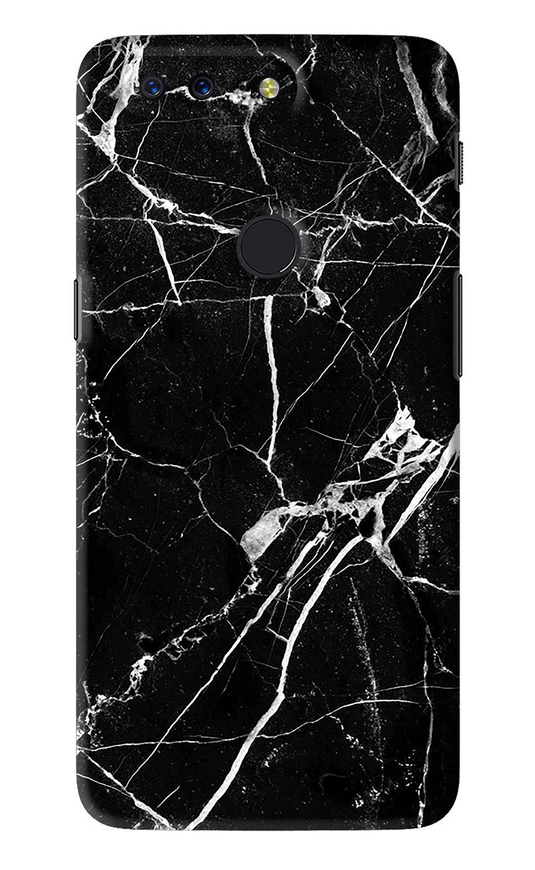 Black Marble Texture 2 OnePlus 5T Back Skin Wrap