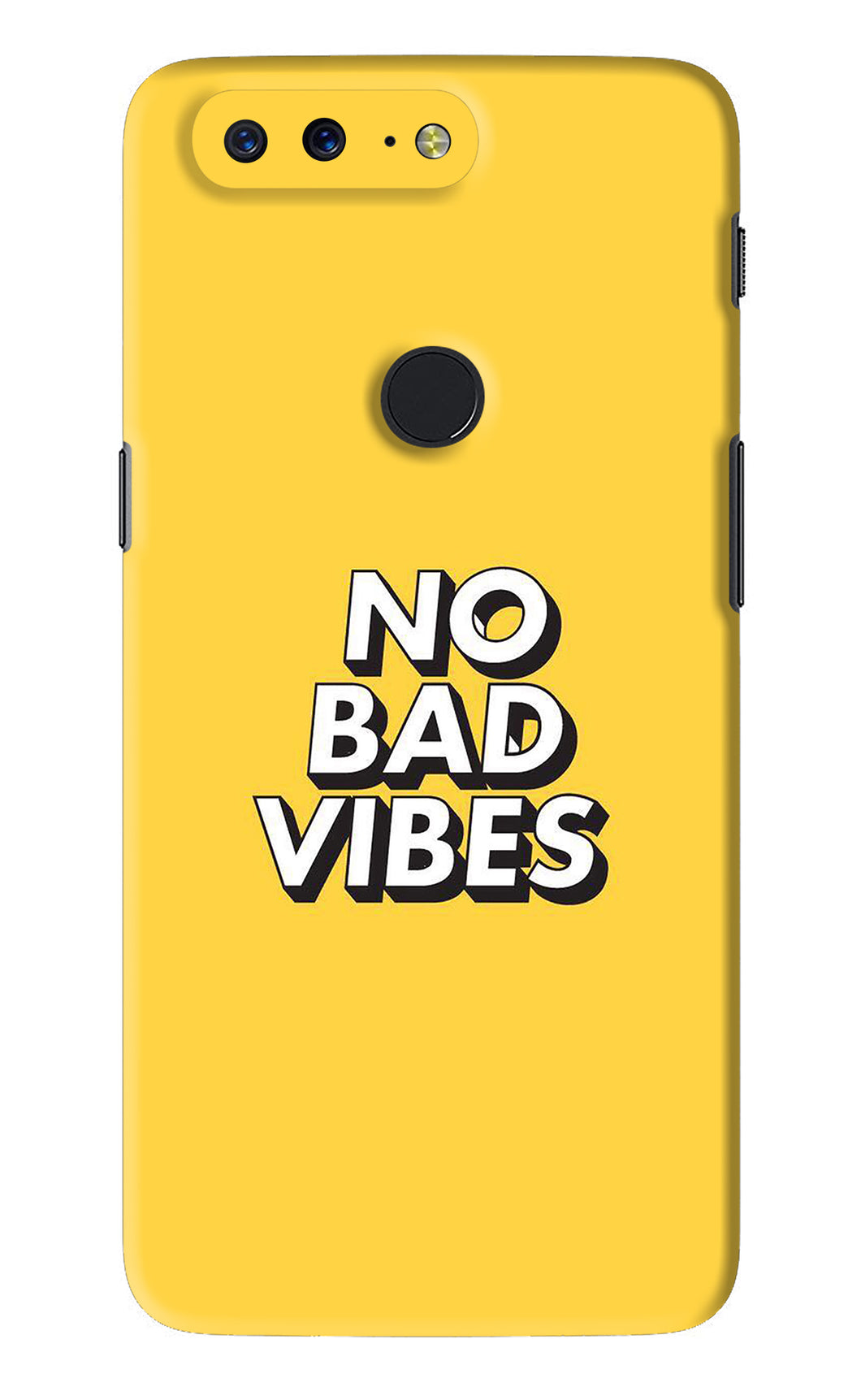 No Bad Vibes OnePlus 5T Back Skin Wrap