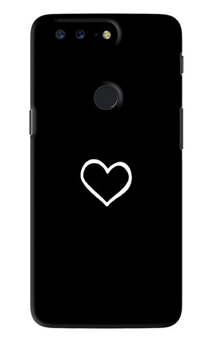 Heart OnePlus 5T Back Skin Wrap
