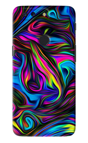 Abstract Art OnePlus 5T Back Skin Wrap