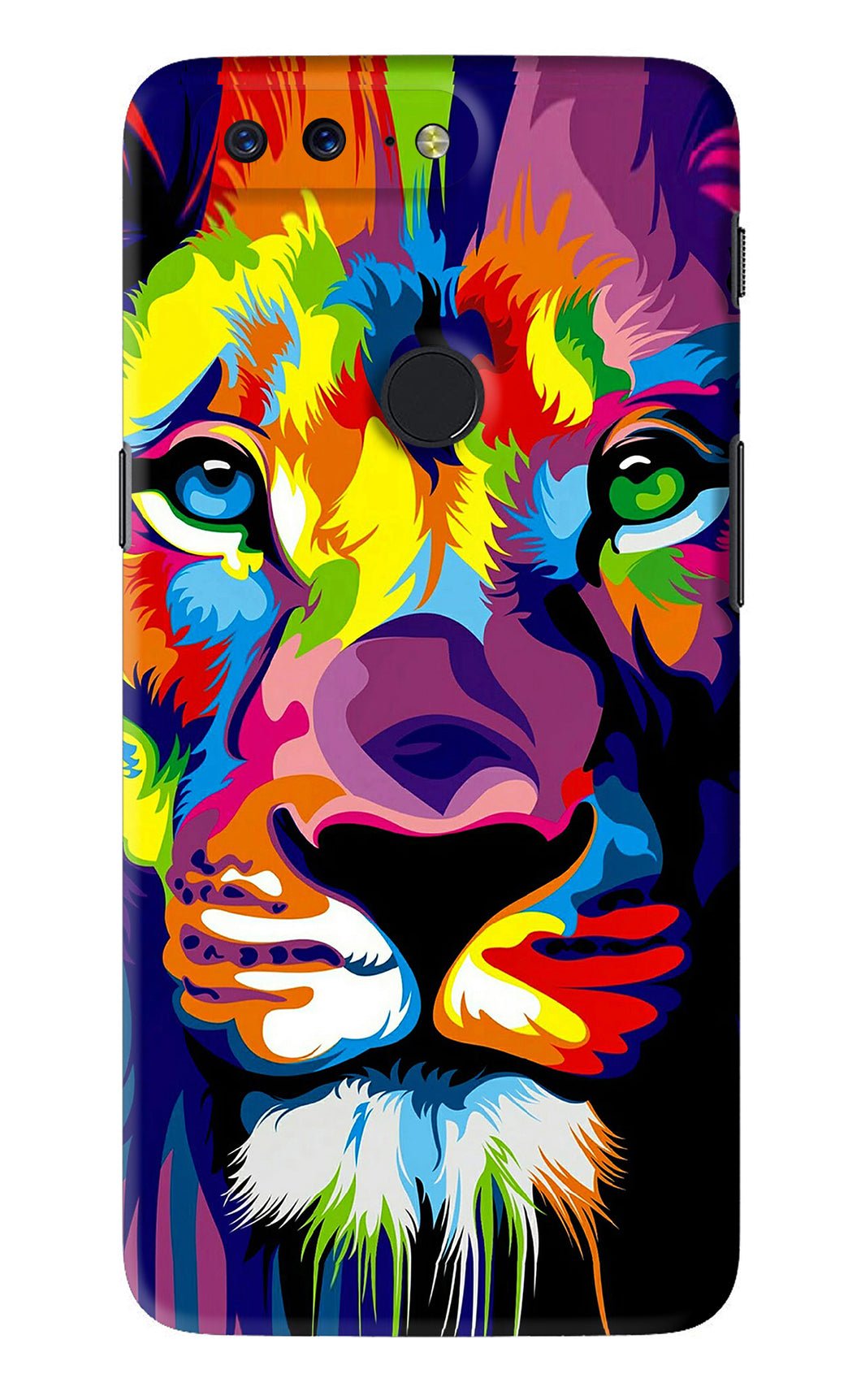 Lion OnePlus 5T Back Skin Wrap