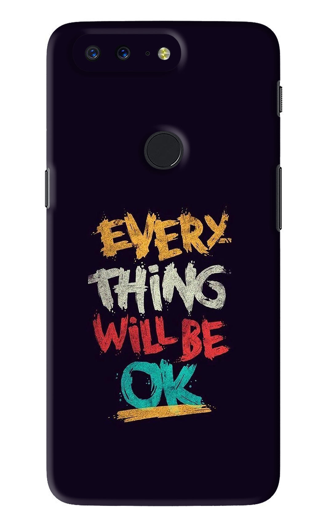 Everything Will Be Ok OnePlus 5T Back Skin Wrap