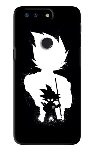 Goku Shadow OnePlus 5T Back Skin Wrap
