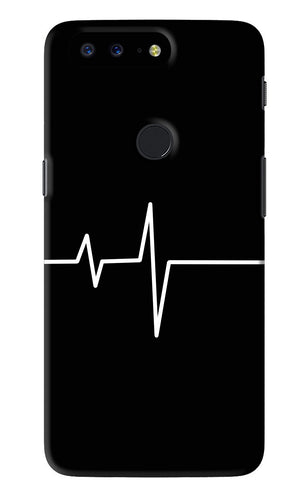 Heart Beats OnePlus 5T Back Skin Wrap