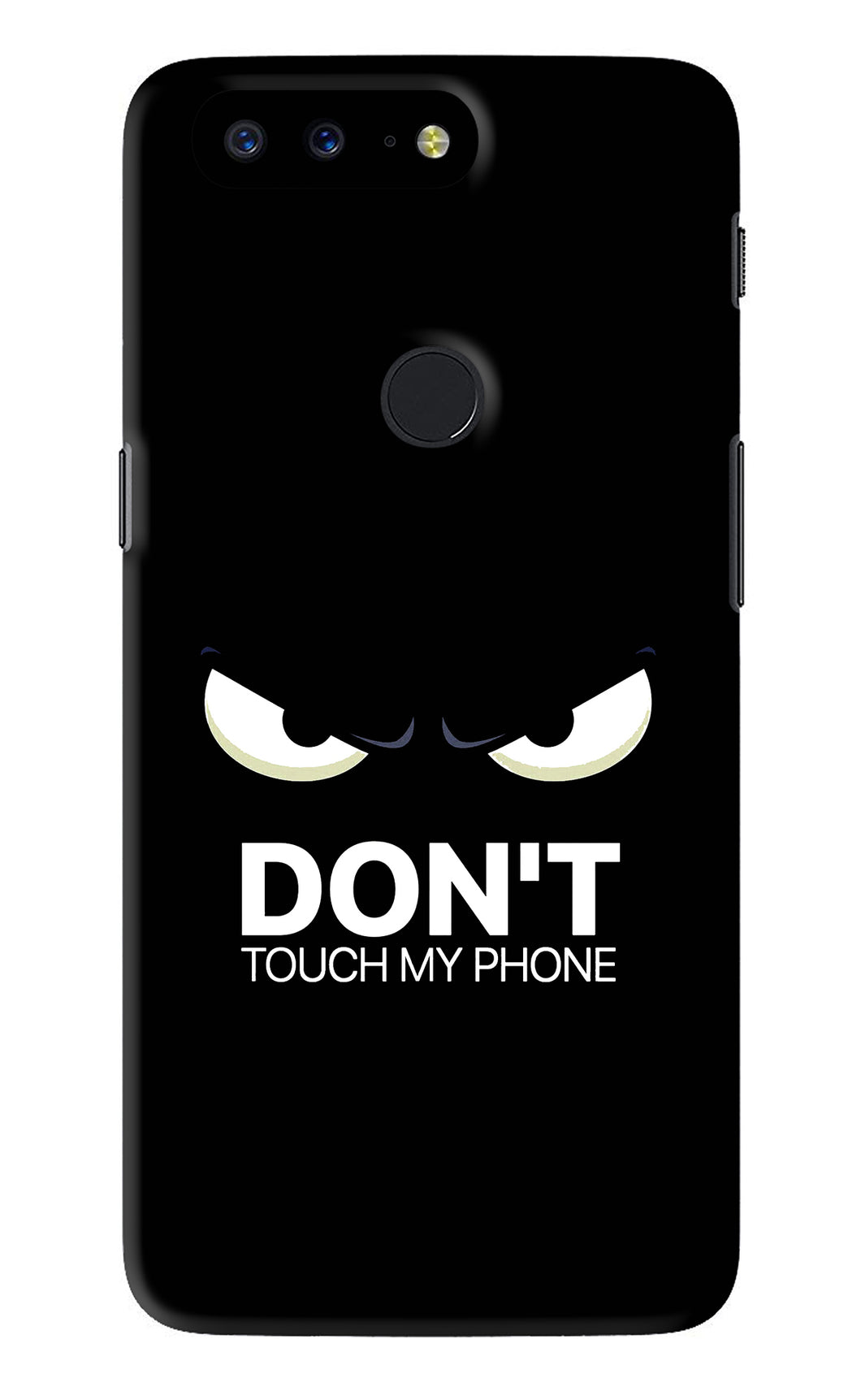 Don'T Touch My Phone OnePlus 5T Back Skin Wrap