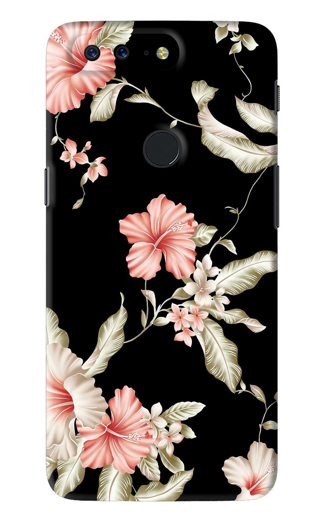 Flowers 2 OnePlus 5T Back Skin Wrap