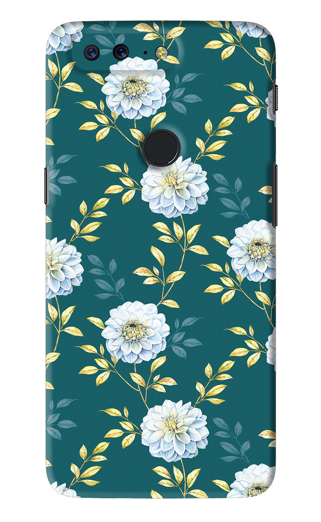 Flowers 5 OnePlus 5T Back Skin Wrap