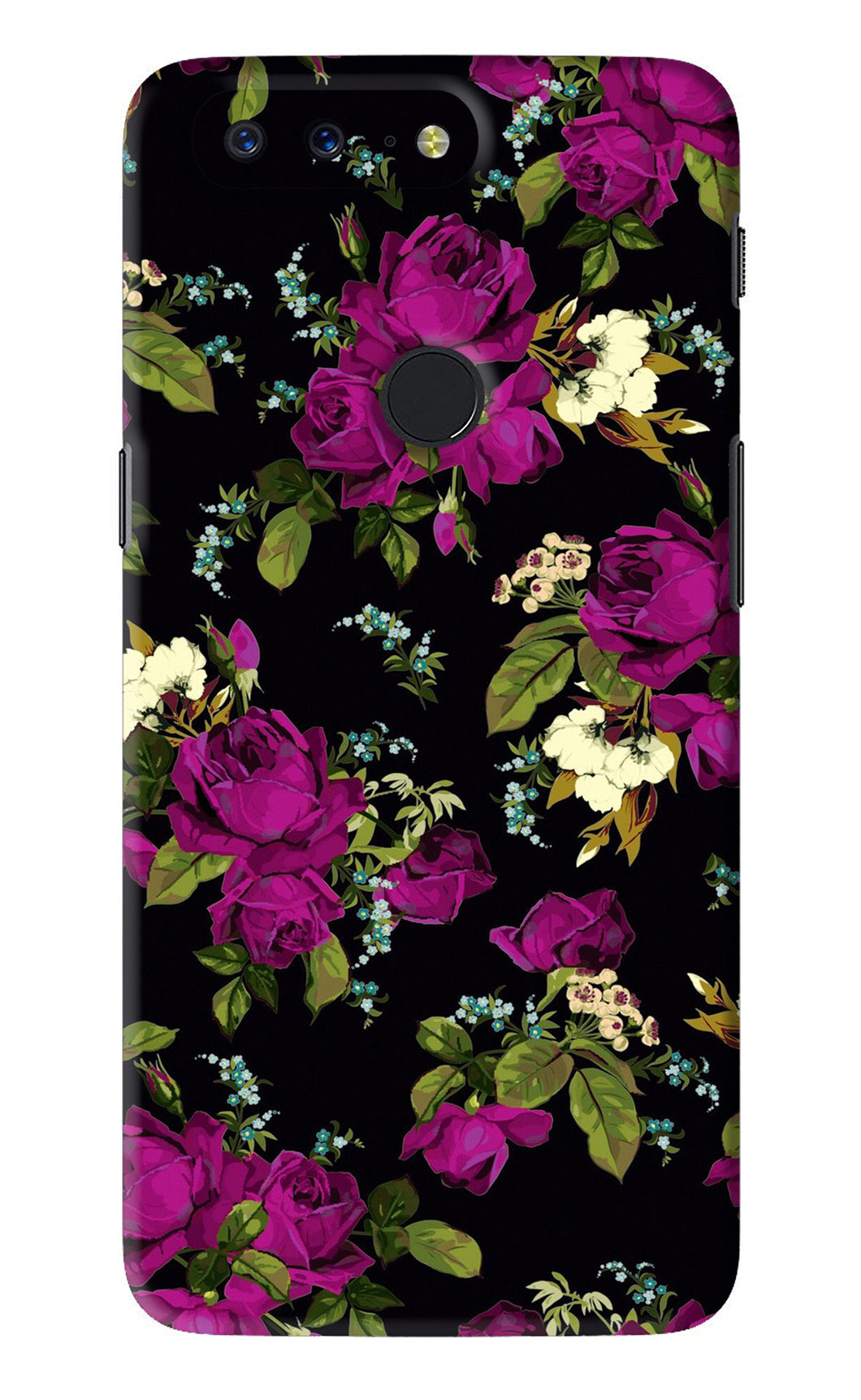 Flowers 3 OnePlus 5T Back Skin Wrap