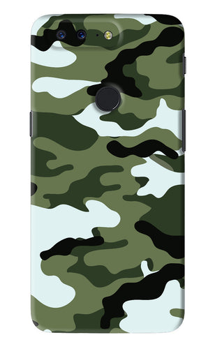 Camouflage 1 OnePlus 5T Back Skin Wrap