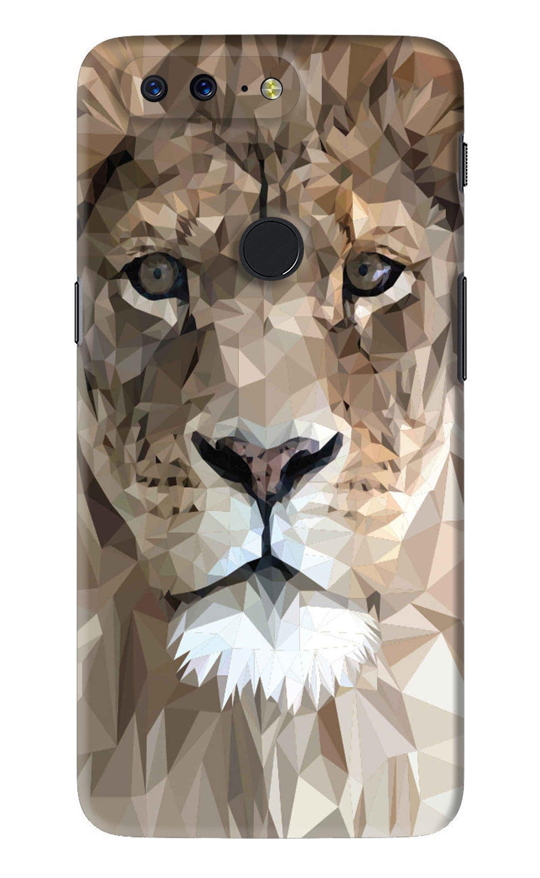 Lion Art OnePlus 5T Back Skin Wrap