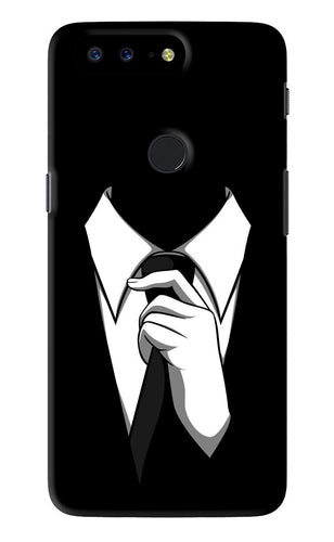 Black Tie OnePlus 5T Back Skin Wrap