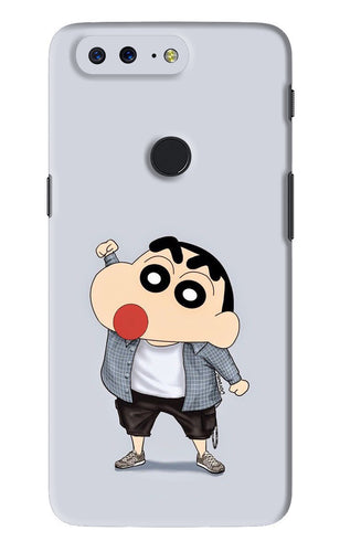 Shinchan OnePlus 5T Back Skin Wrap