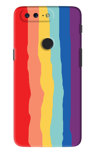 Rainbow OnePlus 5T Back Skin Wrap