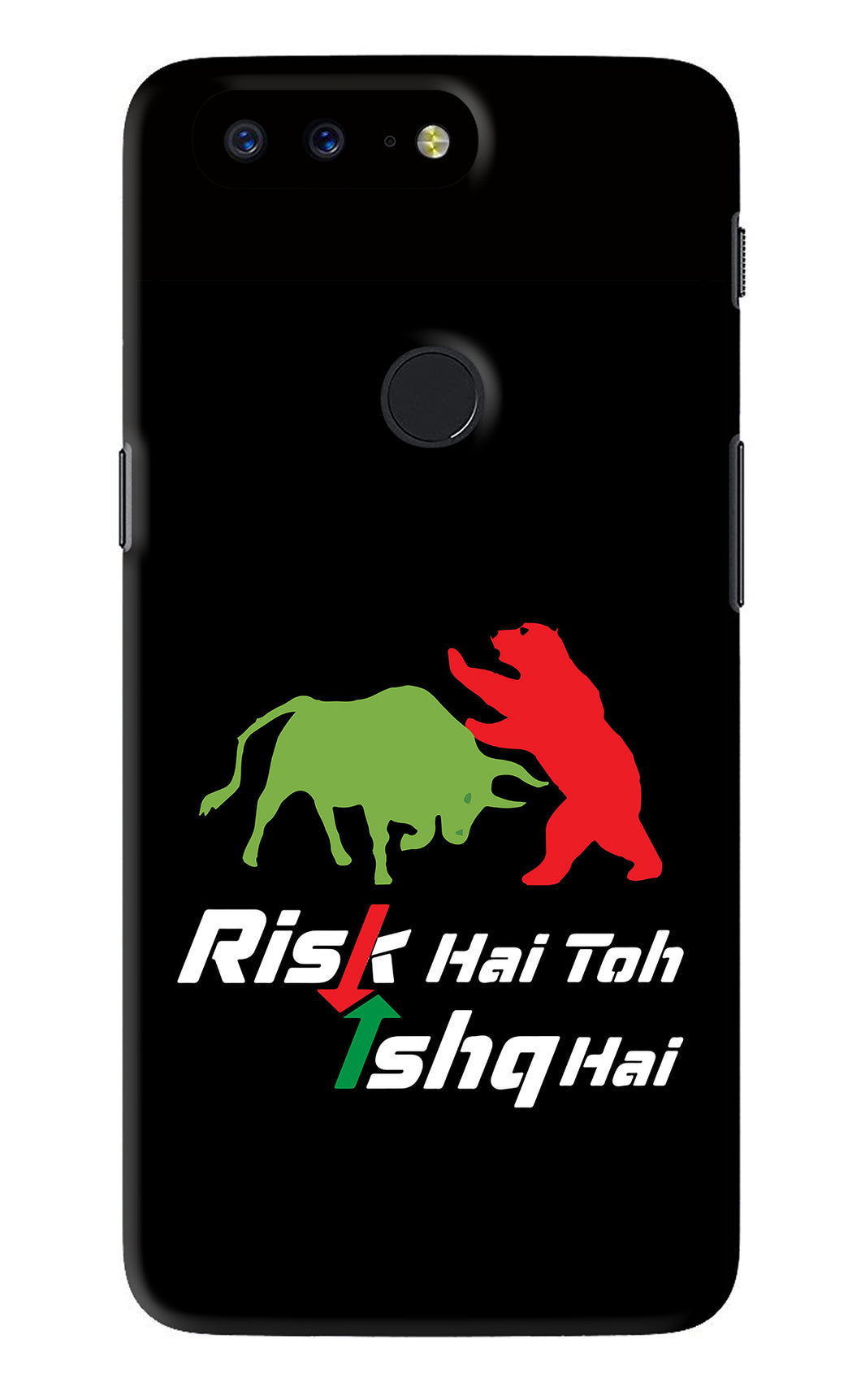 Risk Hai Toh Ishq Hai OnePlus 5T Back Skin Wrap