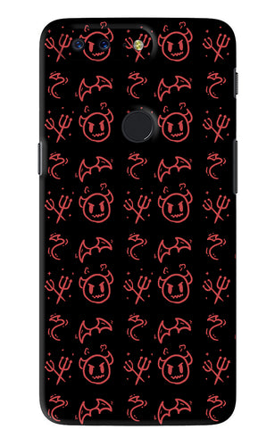 Devil OnePlus 5T Back Skin Wrap