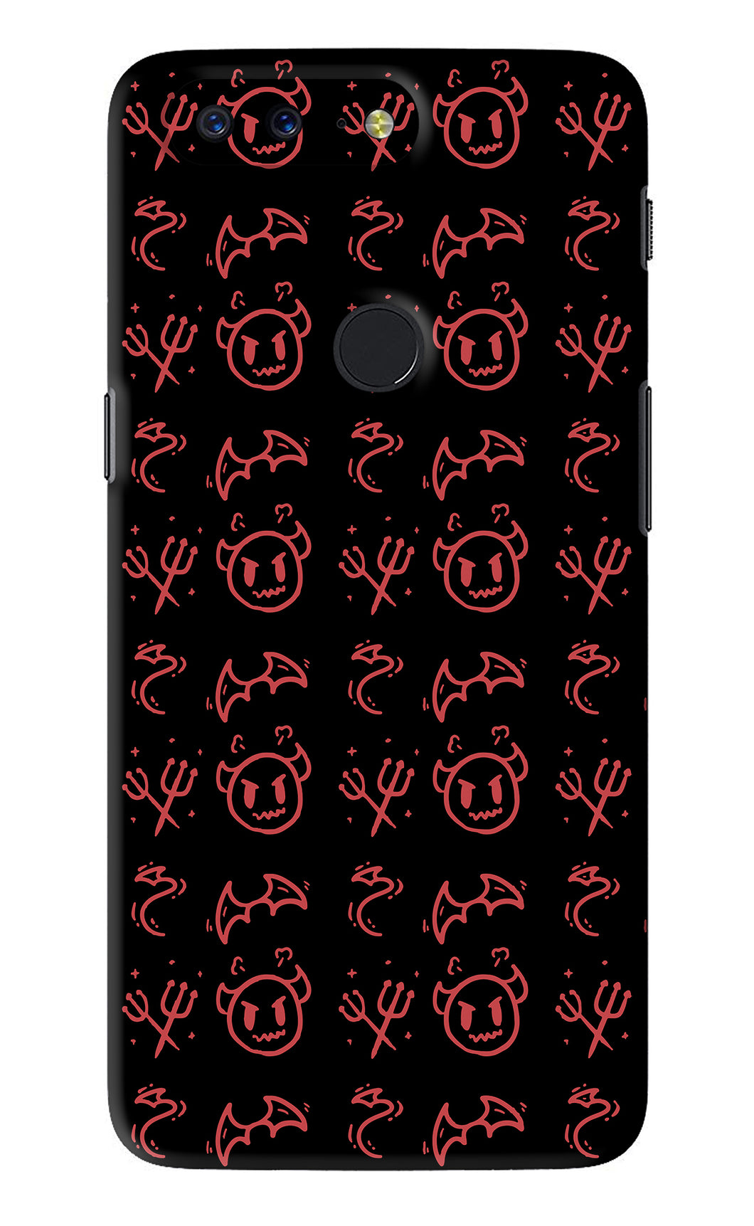 Devil OnePlus 5T Back Skin Wrap