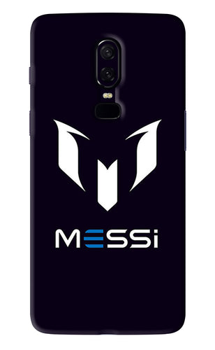 Messi Logo OnePlus 6 Back Skin Wrap