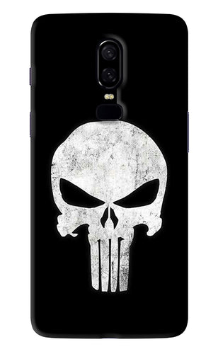 Punisher Skull OnePlus 6 Back Skin Wrap