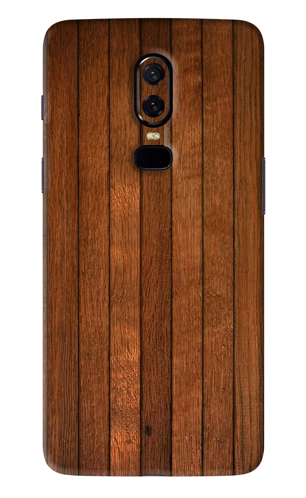 Wooden Artwork Bands OnePlus 6 Back Skin Wrap