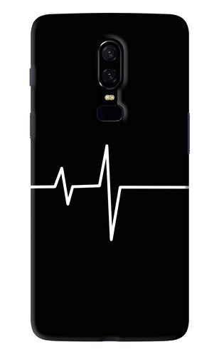 Heart Beats OnePlus 6 Back Skin Wrap