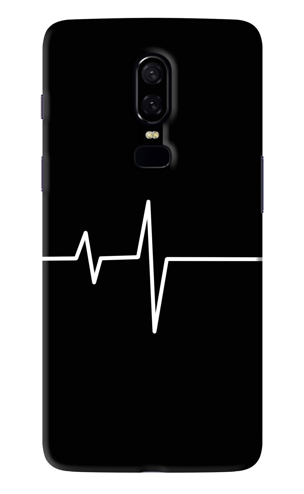 Heart Beats OnePlus 6 Back Skin Wrap