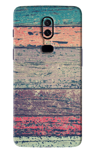 Colourful Wall OnePlus 6 Back Skin Wrap