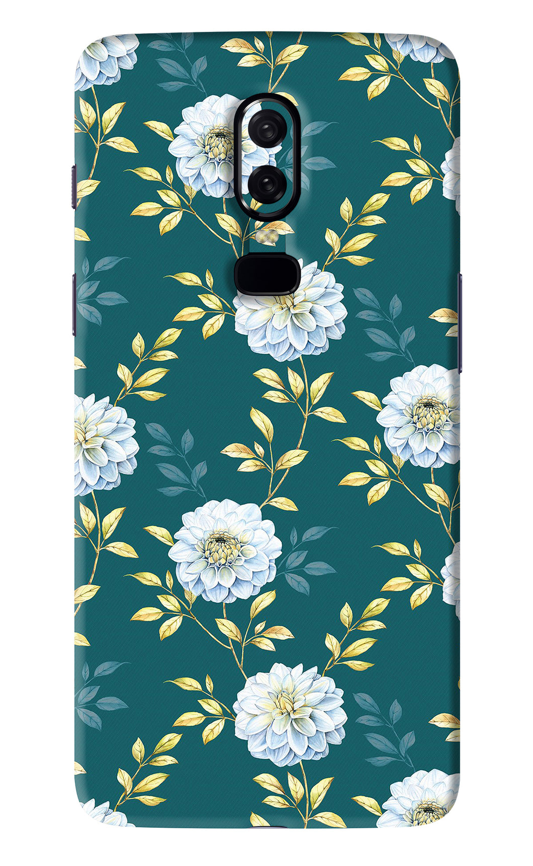 Flowers 5 OnePlus 6 Back Skin Wrap