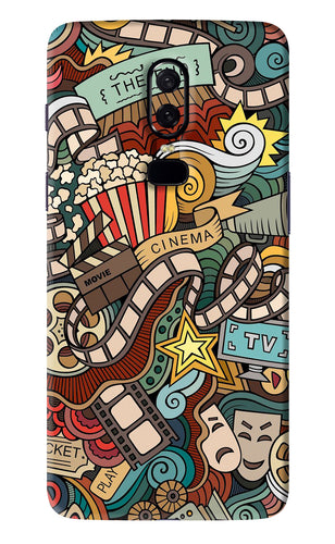 Cinema Abstract OnePlus 6 Back Skin Wrap
