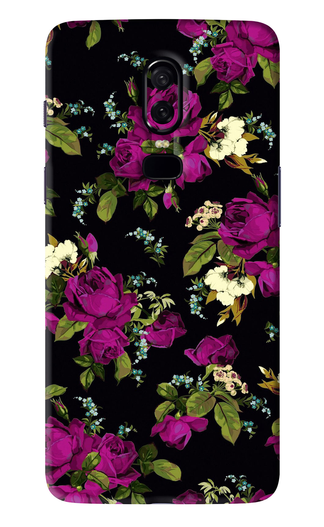 Flowers 3 OnePlus 6 Back Skin Wrap