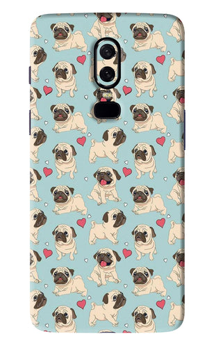 Pug Dog OnePlus 6 Back Skin Wrap