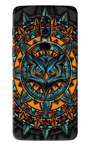 Angry Owl Art OnePlus 6 Back Skin Wrap