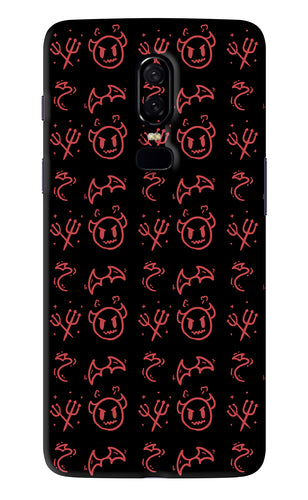 Devil OnePlus 6 Back Skin Wrap