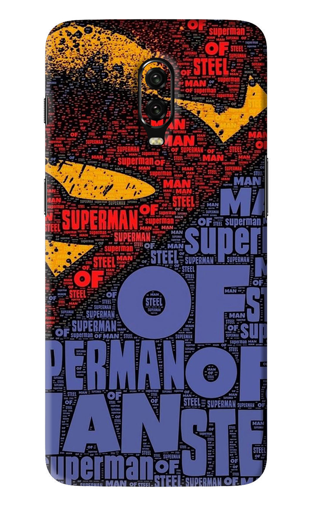 Superman OnePlus 6T Back Skin Wrap