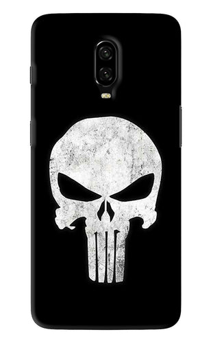 Punisher Skull OnePlus 6T Back Skin Wrap