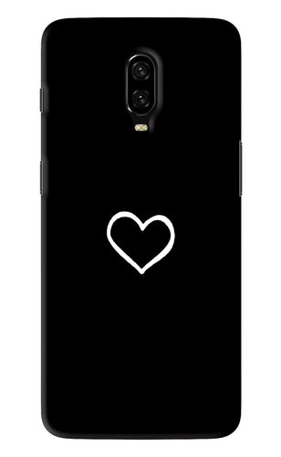 Heart OnePlus 6T Back Skin Wrap