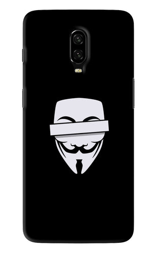 Anonymous Face OnePlus 6T Back Skin Wrap