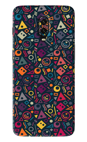 Geometric Abstract OnePlus 6T Back Skin Wrap