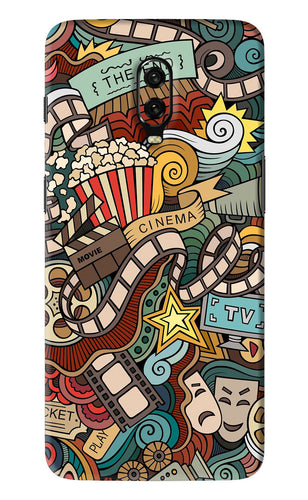 Cinema Abstract OnePlus 6T Back Skin Wrap