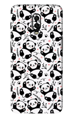Cute Panda OnePlus 6T Back Skin Wrap